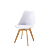 Ralph Simple Cushion Padded Plastic Side Chair